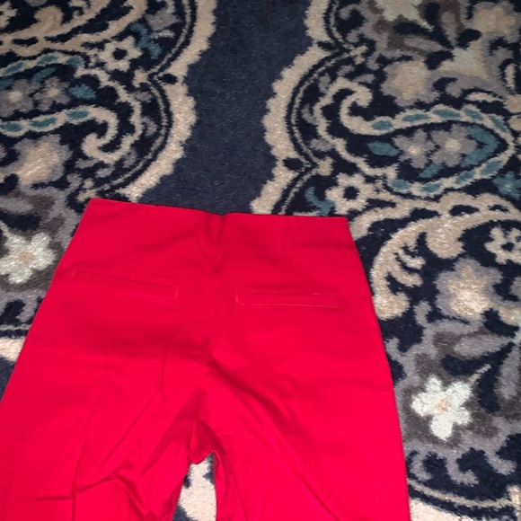 Like new ladies red stretch ankle pants - Picture 8 of 8